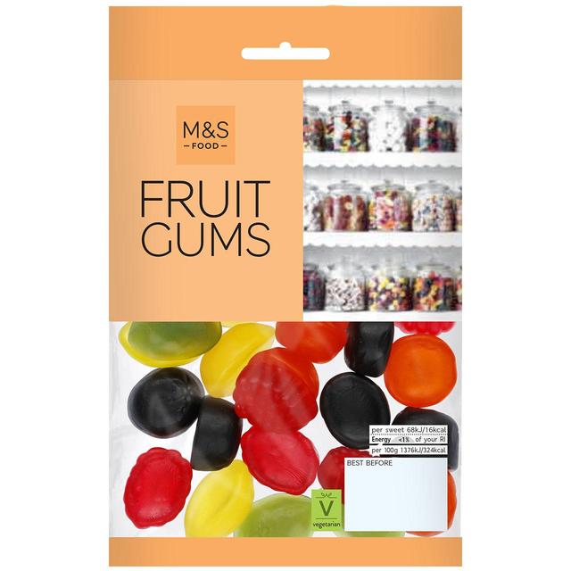 M & S Fruit Gums, 225g