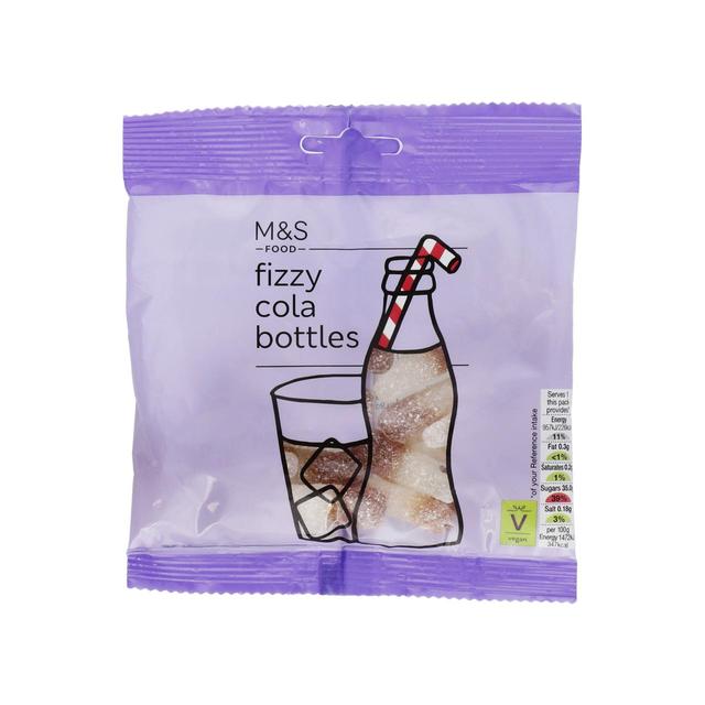 M & S Fizzy Cola Bottles, 65g