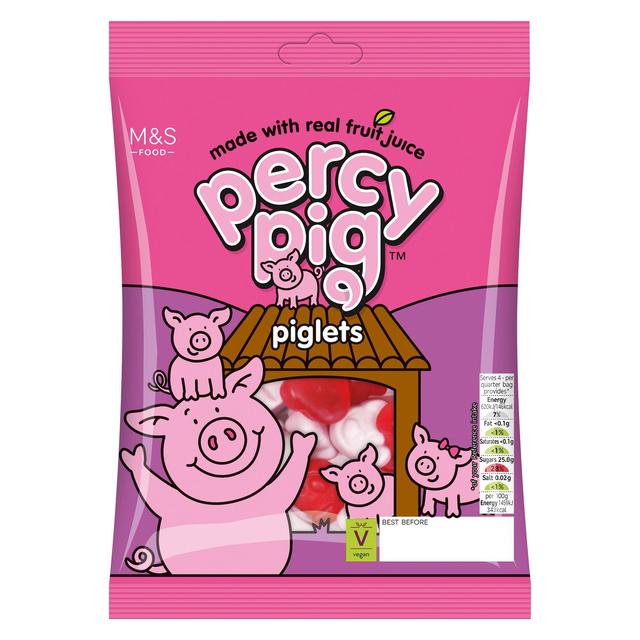 M & S Percy Pig Piglet Fruit Gums, 170g