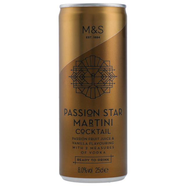 M & S Passion Star Martini Cocktail, 250ml