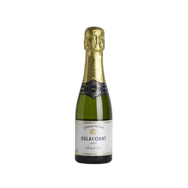 M & S Delacourt Champagne Brut, 20cl