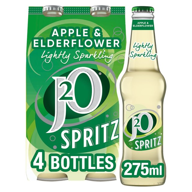 J2O Spritz Apple & Elderflower, 4 x 275ml