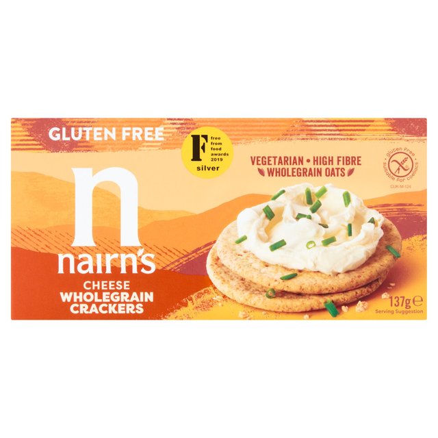 Nairn’s Gluten Free Cheese Cracker, 137g