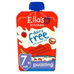 Ella's Kitchen Dairy Free Rice Pudding Banana +Stb Baby Food Pouch 7+Months