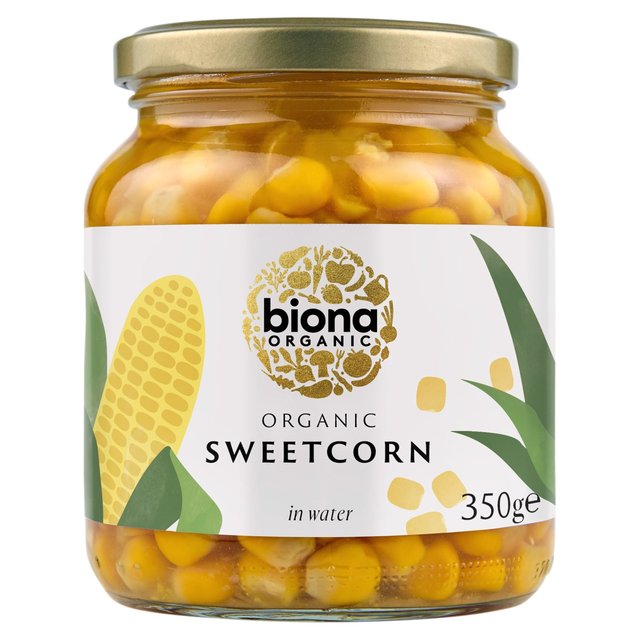 Biona Organic Sweetcorn, 350g