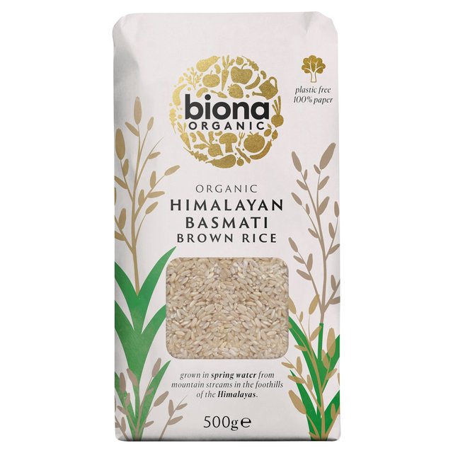 Biona Organic Brown Basmati Rice, 500g
