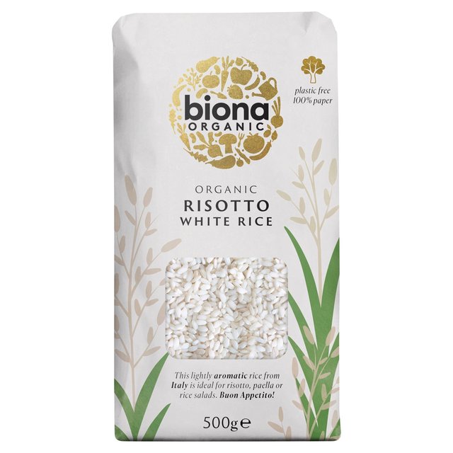 Biona Organic Risotto Rice White, 500g