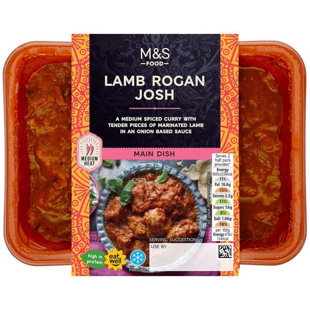 M & S Lamb Rogan Josh, 400g