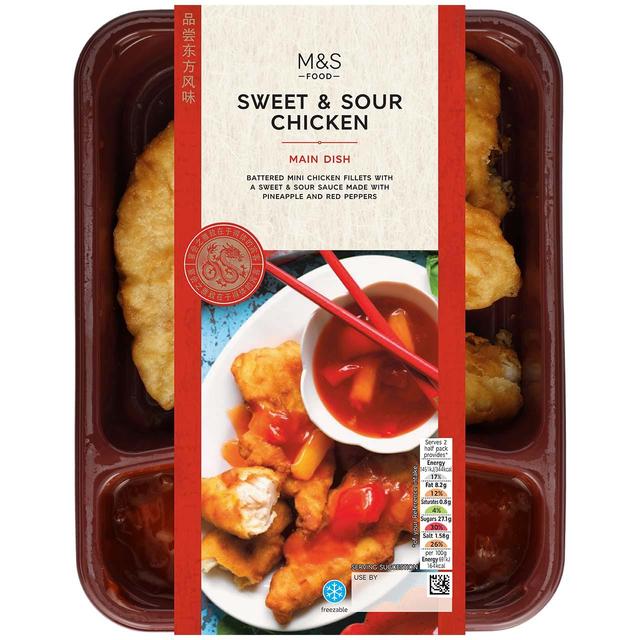 M & S Sweet & Sour Chicken, 420g