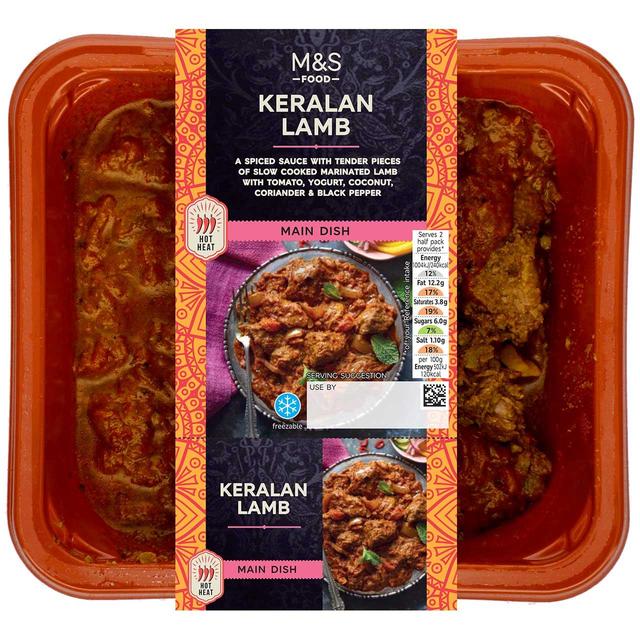 M & S Keralan Lamb Curry, 400g