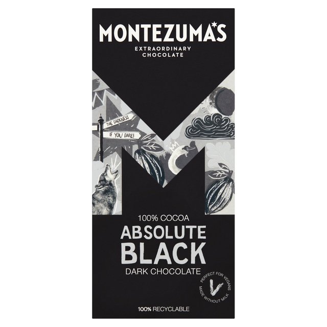 Montezuma’s Absolute Black Bar, 90g