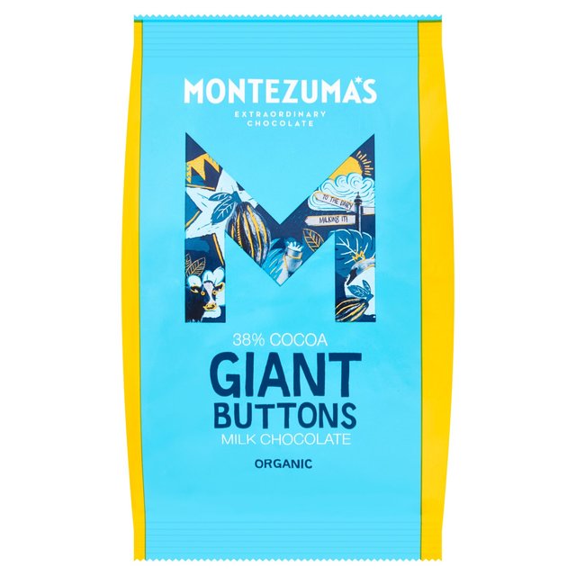 Montezuma’s Organic Milk Giant Buttons, 180g