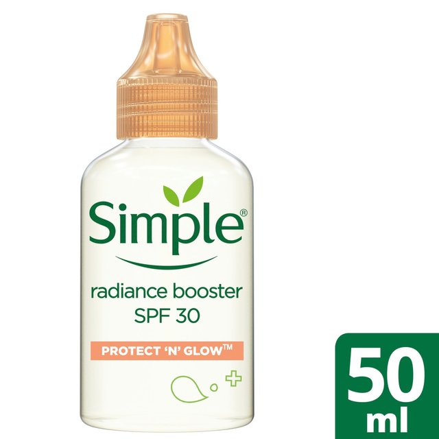 Simple Protect ’N’ Glow Face Radiance Booster SPF 30, 50ml