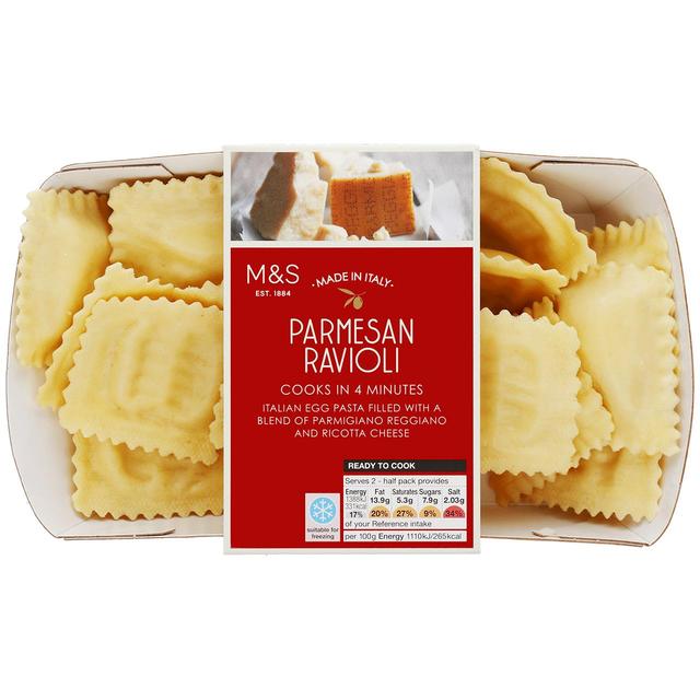M & S Made In Italy Parmesan Ravioli, 250g