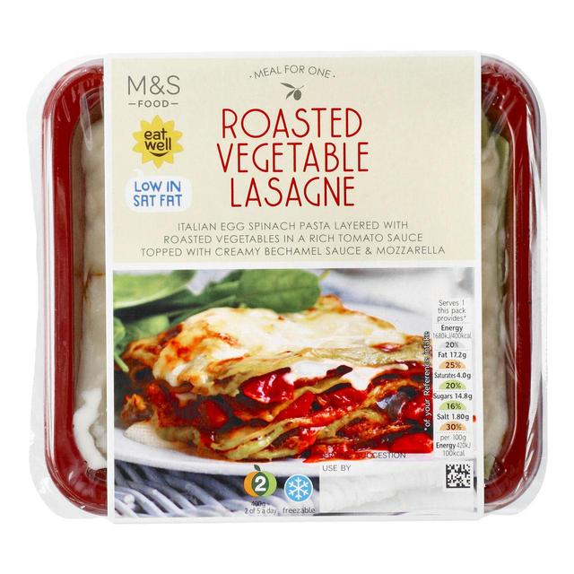 M & S Roasted Vegetable Lasagne, 400g