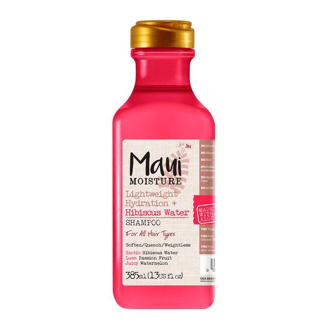 Maui Moisture Lightweight Hydration+ Hibiscus Water Shampoo, 385ml
