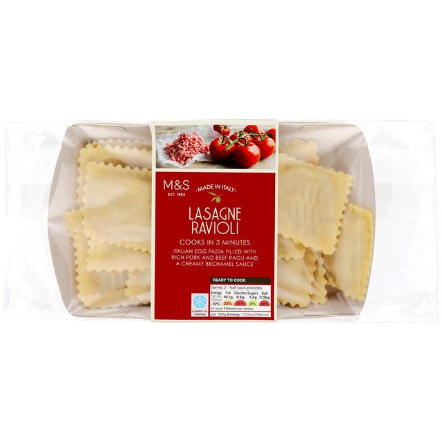 M & S Made In Italy Lasagne Ravioli, 250g