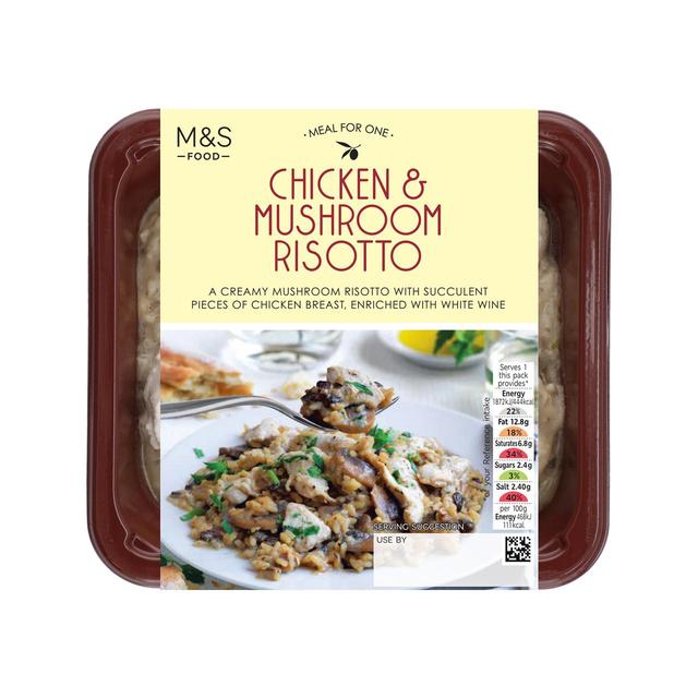 M & S Chicken & Mushroom Risotto, 400g