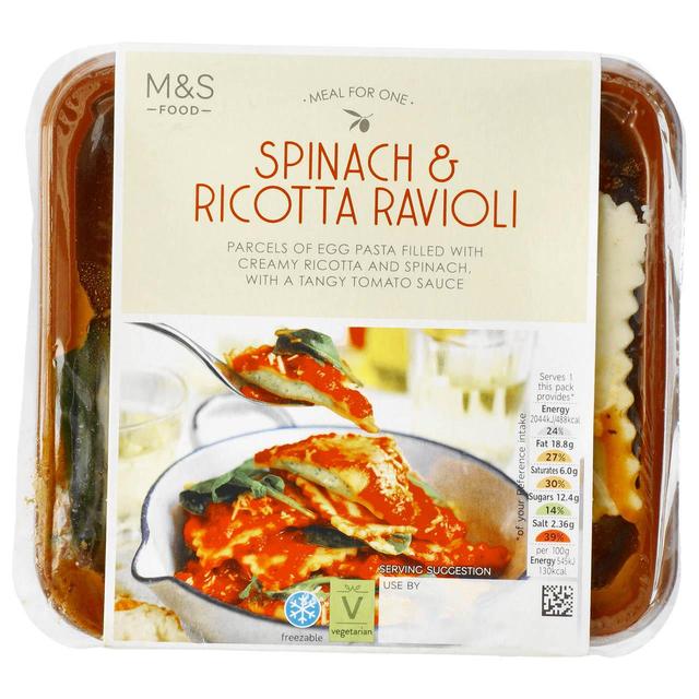 M & S Spinach & Ricotta Ravioli, 375g