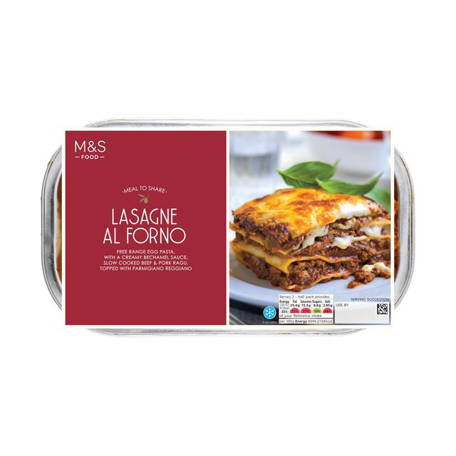 M & S Lasagne Al Forno Meal to Share, 730g
