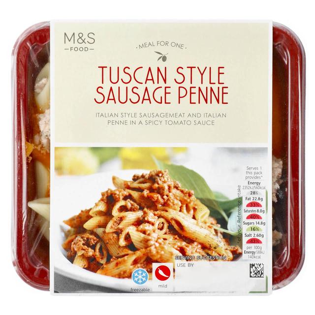 M & S Tuscan Sausage Penne, 400g