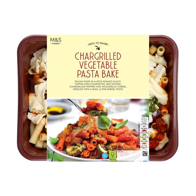 M & S Chargrilled Vegetable Pasta Bake Meal to Share, 800g