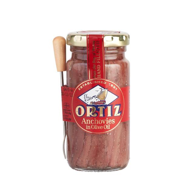 Brindisa Ortiz Anchovy Fillets in Olive Oil, 95g