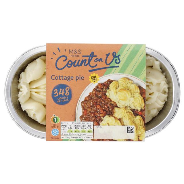 M & S Count On Us Cottage Pie, 400g