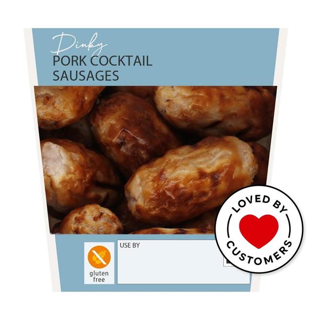 M & S British Dinky Cocktail Sausages, 255g