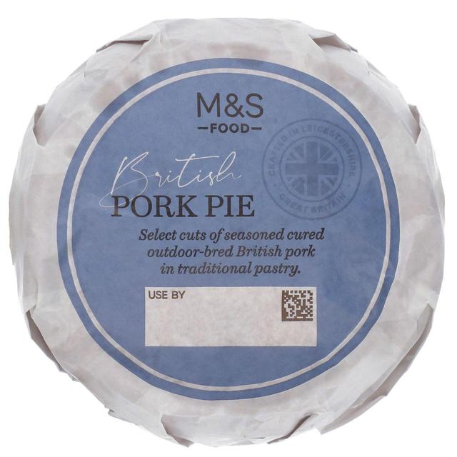 M & S British Medium Cured Pork Pie, 290g
