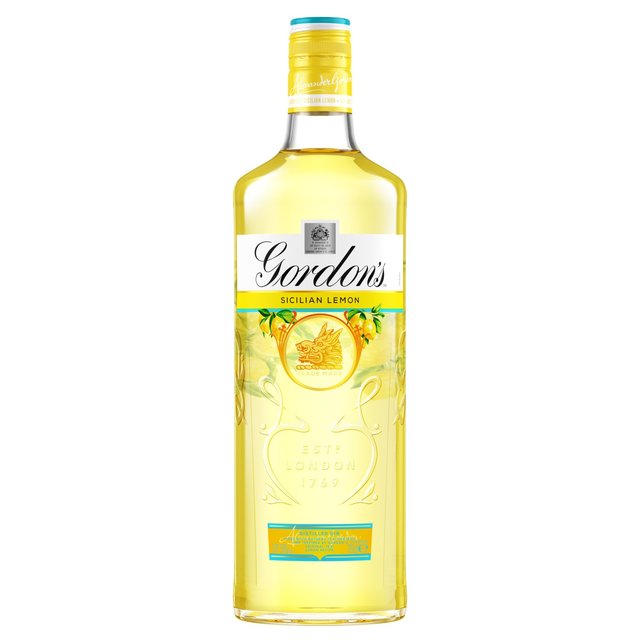 Gordon’s Sicilian Lemon Distilled Flavoured Gin, 70cl