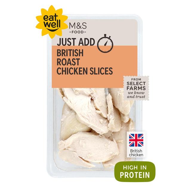 M & S British Sliced Roast Chicken, 120g