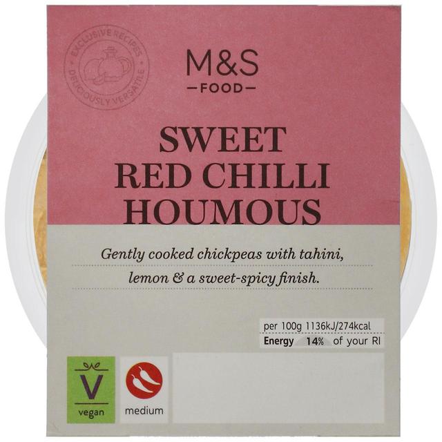 M & S Sweet Chilli Houmous, 200g