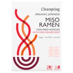 Clearspring Japanese Miso Ramen Noodles with Miso Ginger Soup