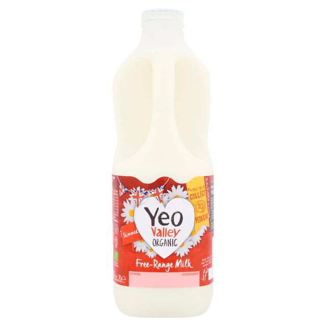 Yeo Valley Organic Fresh Skimmed Milk, 2l