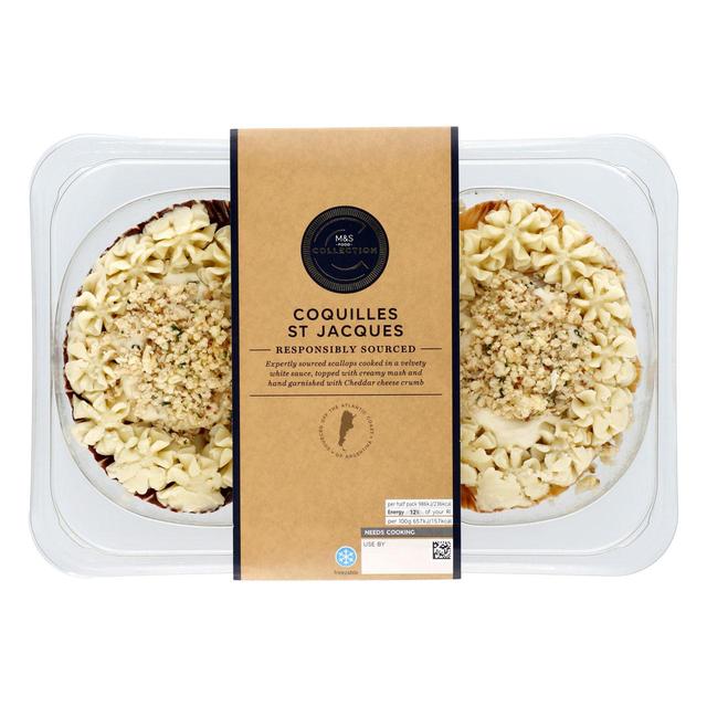 M & S Collection Coquilles St Jacques, 300g