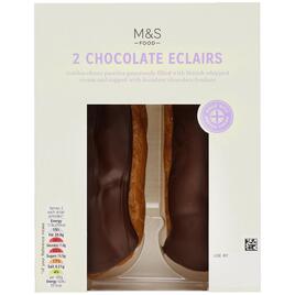 M&S Chocolate Eclairs | Ocado