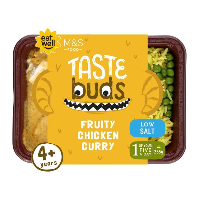 M & S Taste Buds Mild Chicken Curry With Rice, 225g