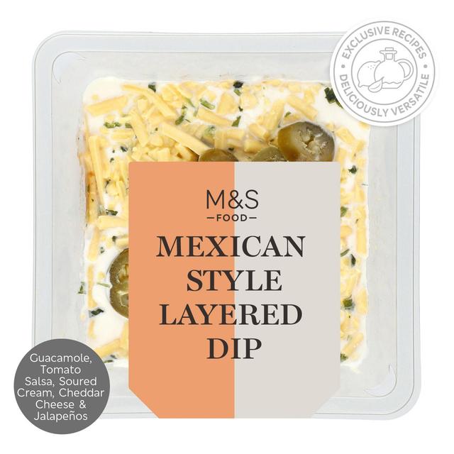 M & S Mexican Style Layered Dip, 410g