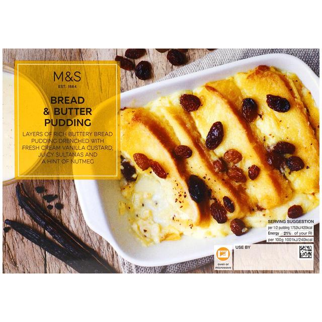 M & S Bread & Butter Pudding, 350g