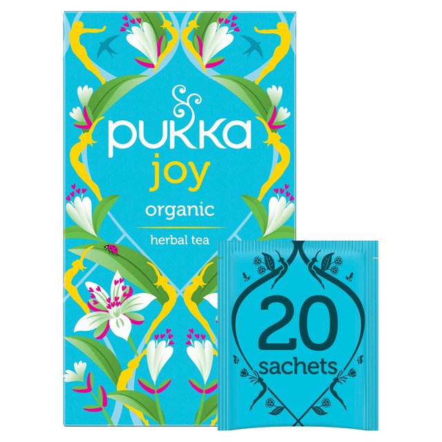 Pukka Tea Joy Organic Herbal Tea, 20 Per Pack