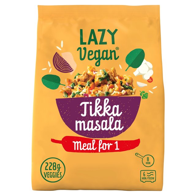 Lazy Vegan Tikka Masala Ready Meal, 400g
