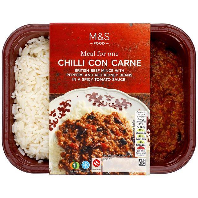 M & S Chilli Con Carne With Rice, 450g