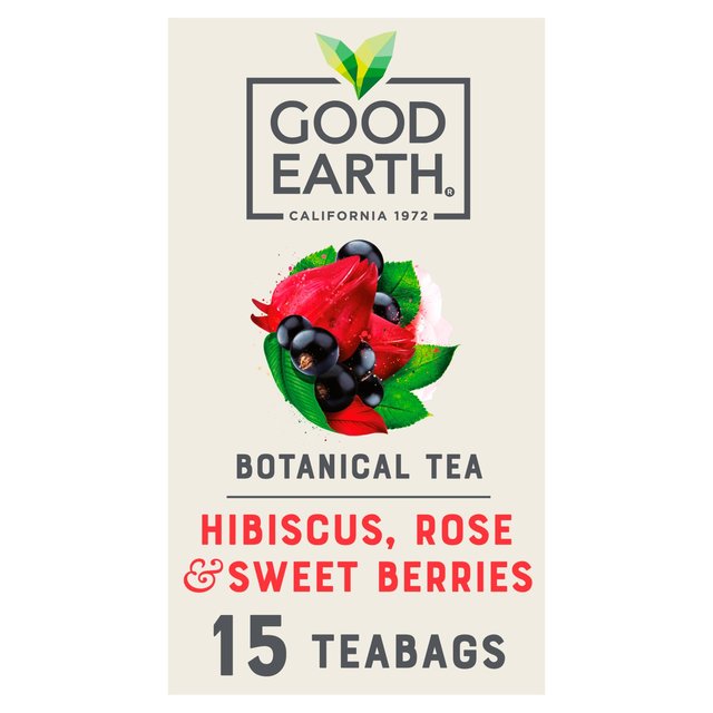 Good Earth Teabags Hibiscus, Rose & Sweet Berries, 15 Per Pack