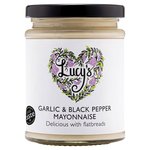 Lucys Dressings Garlic & Black Pepper Mayonnaise