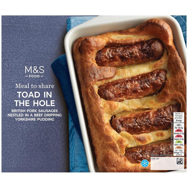 M & S Toad In The Hole Meal to Share, 350g