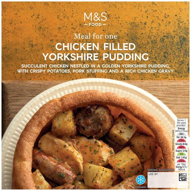 M & S Chicken Filled Yorkshire Pudding, 365g