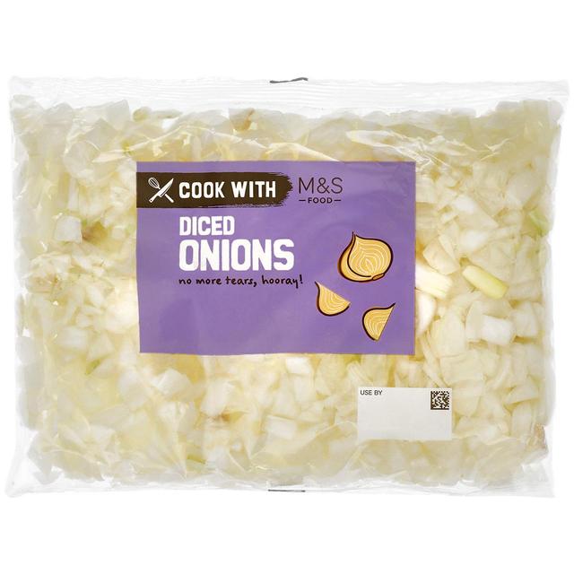 Cook With M & S Diced Onions, 400g