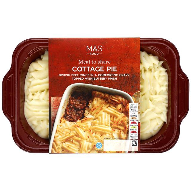 M & S Cottage Pie Meal to Share, 800g