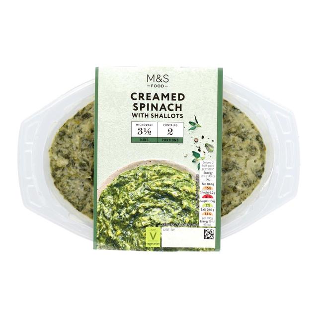 M & S Creamed Spinach, 300g